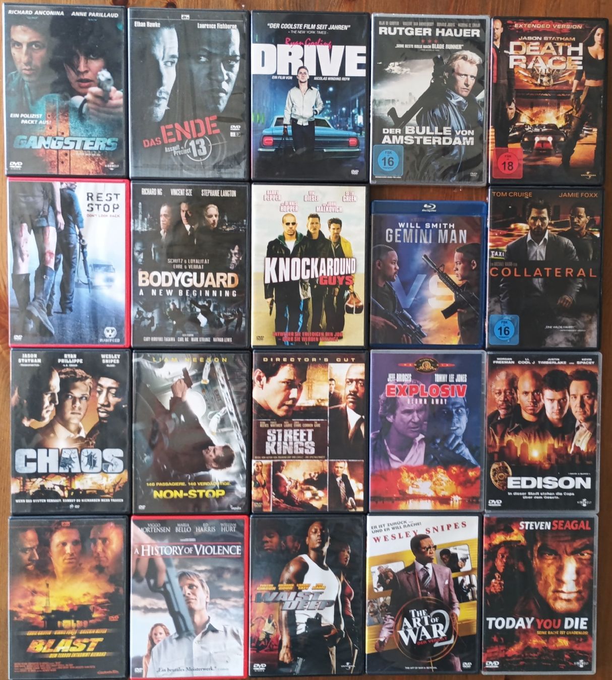 Alle DVDs: DVDs, 20 Action-Filme – Gebraucht aus Merenschwand von Stoccoli