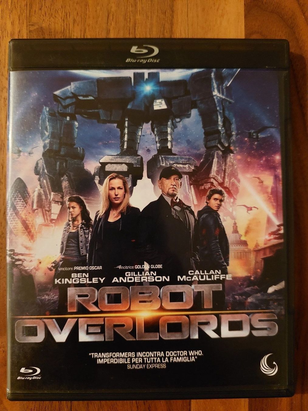 Alle DVDs: Blu Ray - Robot Overlords mit Ben Kingsley – Gebraucht aus Rheinfelden von FilmAuktion