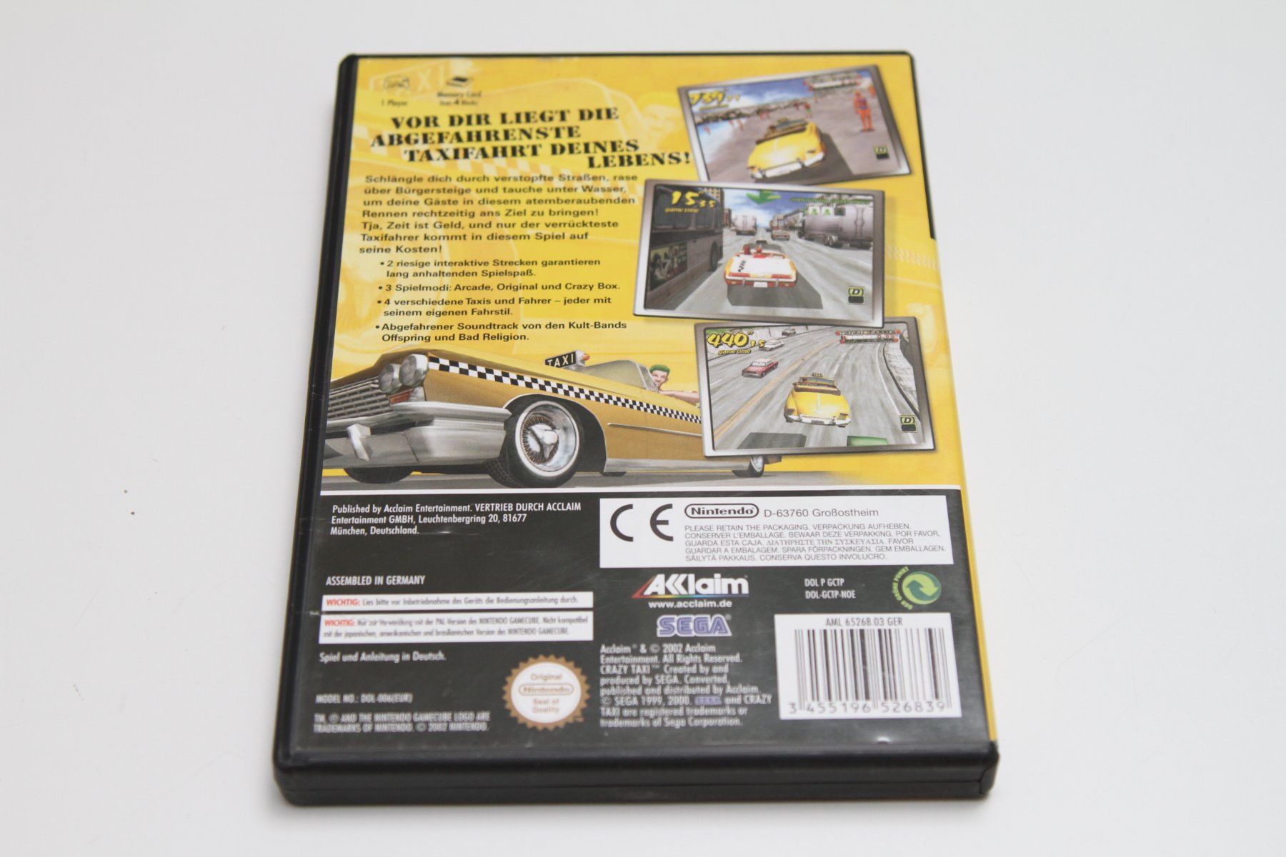 Nintendo Consoles: Nintendo Gamecube mit Crazy Taxi – D'occasion à Basel par camelot99 6