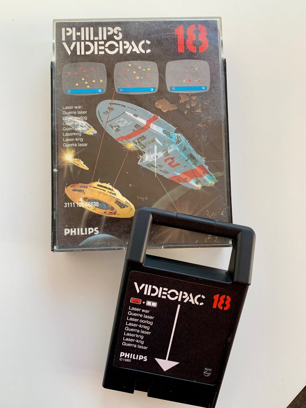 Giochi: Philips Videopac: 18 Laser-Krieg – Usato da Kaiseraugst venduto da Marsupower