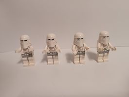 Original LEGO Star Wars: 4 x Snowtrooper (Hoth Stormtrooper)
