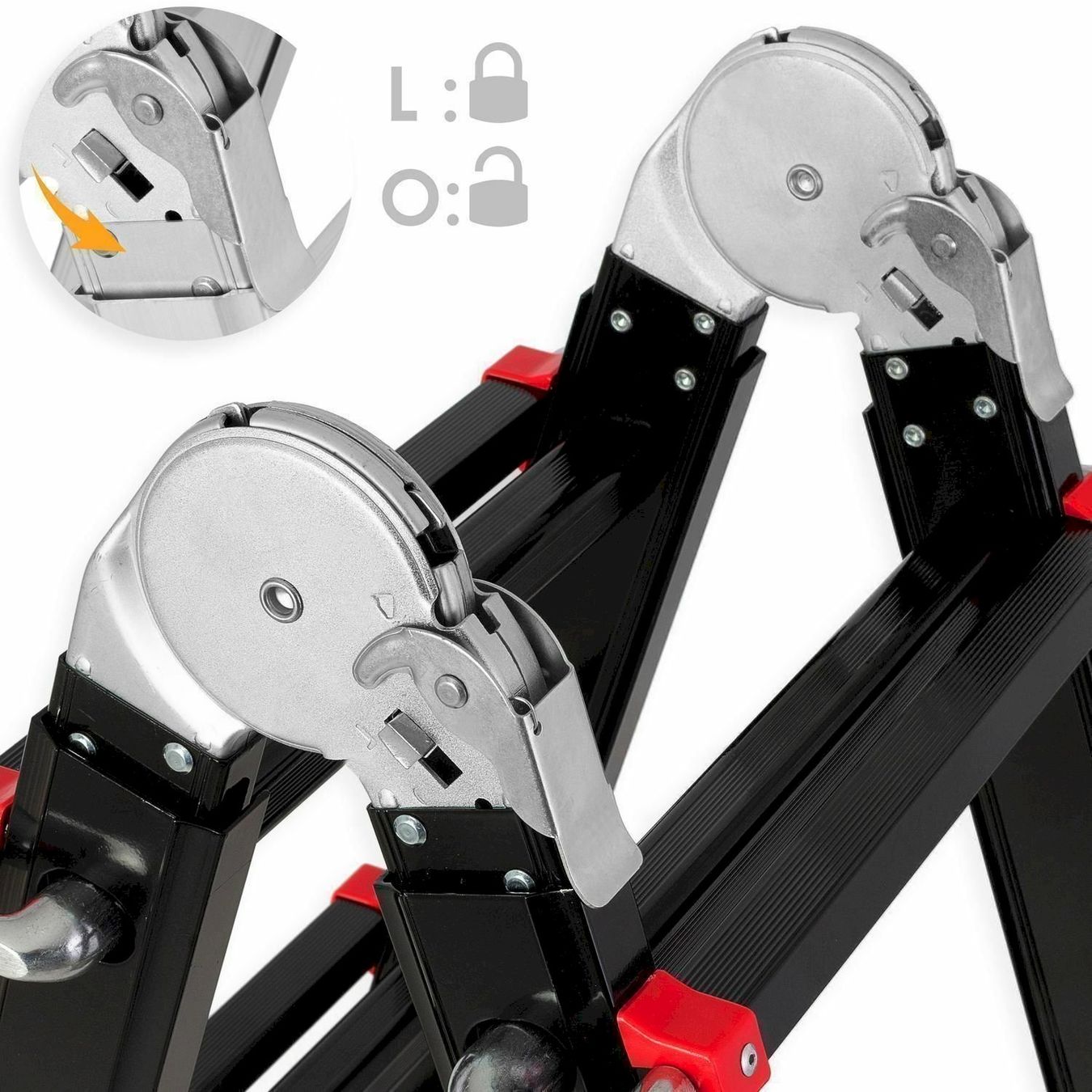 Scale: Masko Teleskopleiter 5.10m, 4x5 Sprossen – Nuovo e nell'imballaggio originale da Bottighofen venduto da zaap 4