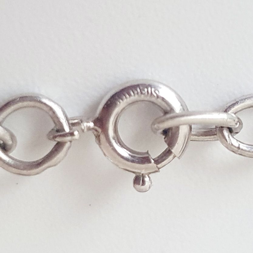 Bracciali & Braccialetti: Charm-Armband, Sterling Silber 925, Bernstein-Look – Usato da Kreuzlingen venduto da Wunderkiste123 5