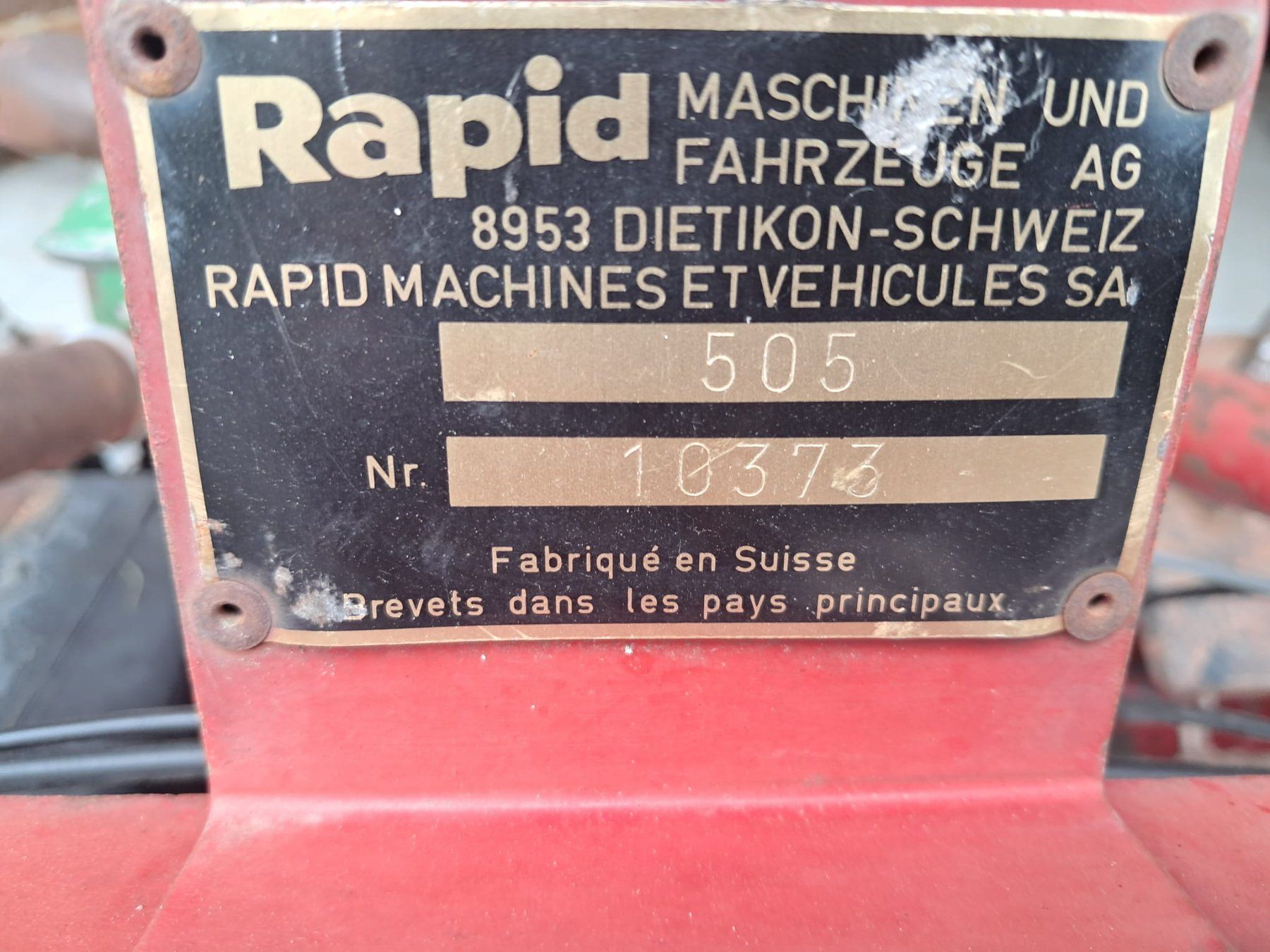 Rapid Tutte le macchine: Balkenmäher – Usato da La Roche FR venduto da silvie59 6