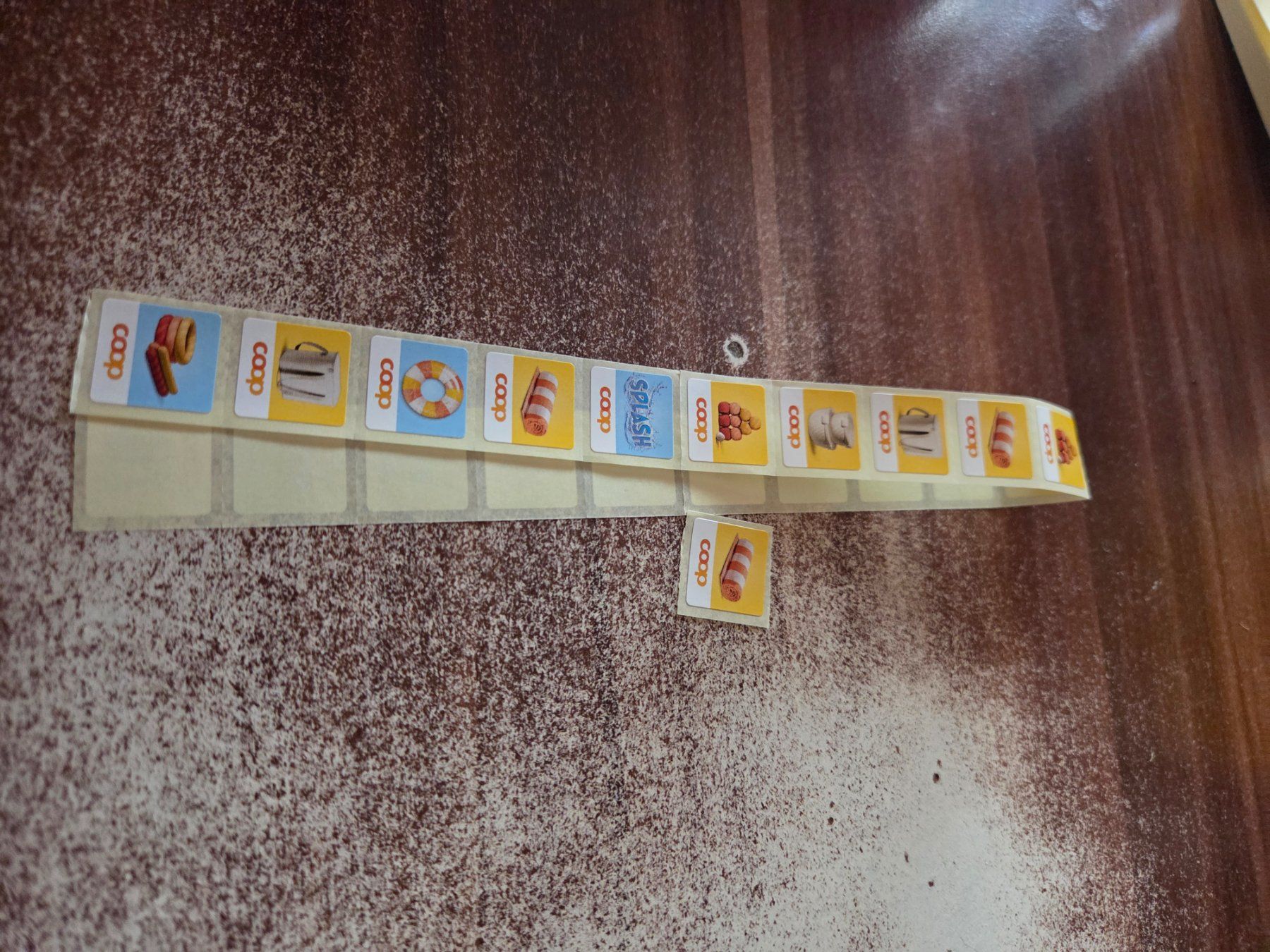 Coop Timbres & points: 21 Coop Sammelmarken Splash – Neuf (Voir description) à Wattenwil par Mage66