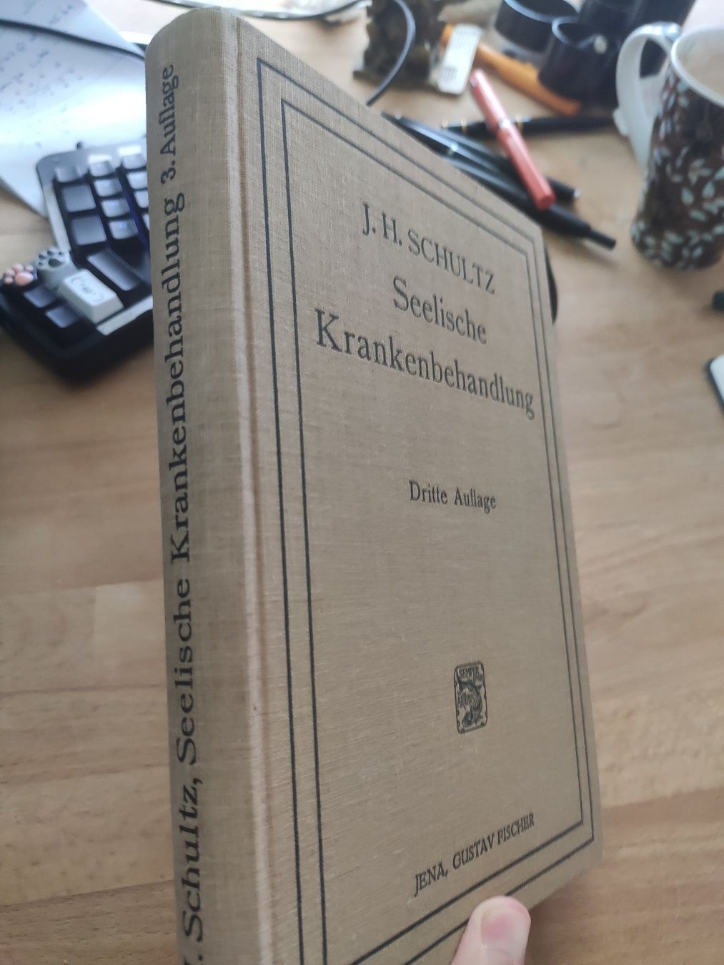 Libri: Seelische Krankenbehandlung, J.H. Schultz, 1922 – Usato da Zürich venduto da typish 1