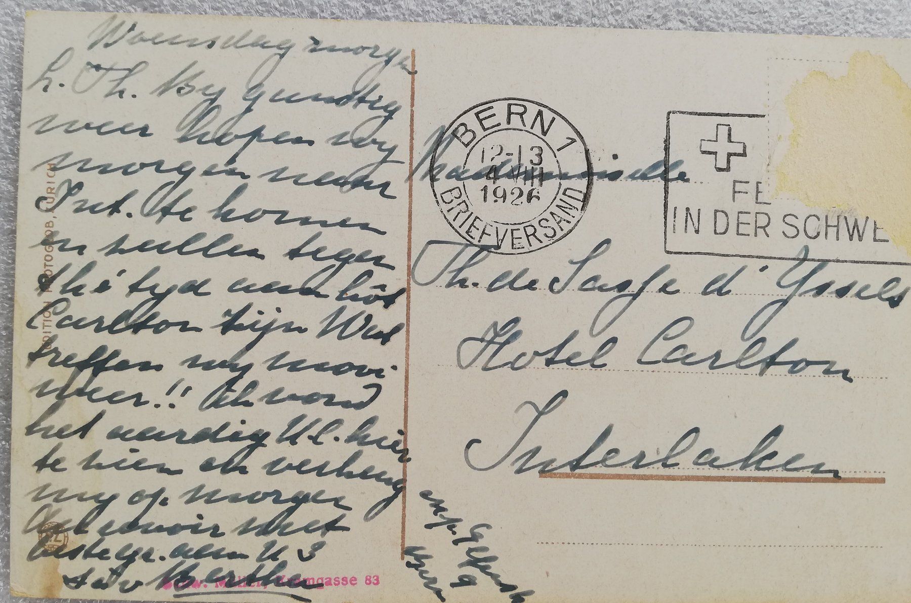 Cartoline postali: Bern, Käfigturm – Usato da Hildisrieden venduto da Malve 1