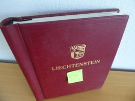 Traumhafte Sammlung Liechtenstein in Vordruck Album