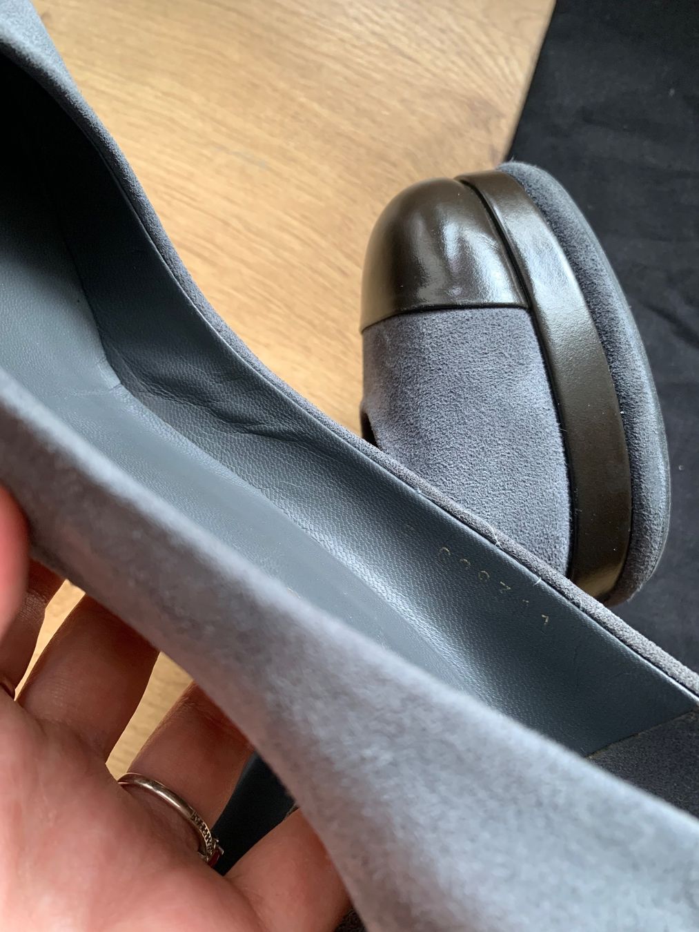 Chanel Scarpe da donna: Schuhe mit Absatz, Pumps Chanel Sandalen grey – Usato da Zell LU venduto da AliAli24 4