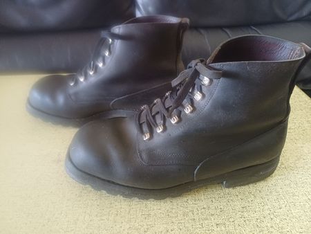 Schuhe von der Schweizer Armee Grösse 42 Breite 6 von1967