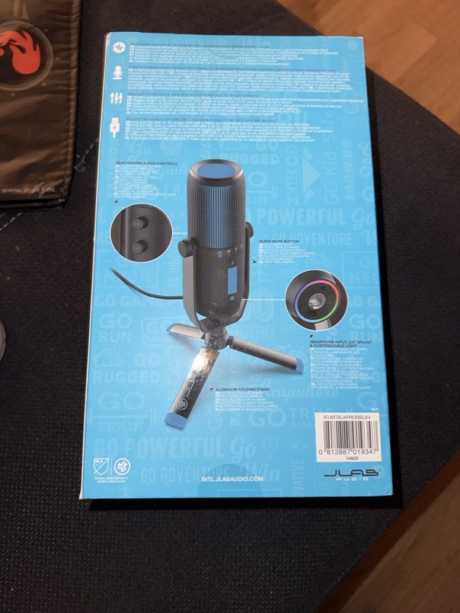 Mikrofone: JLAB AUDIO Talk Pro - Mikrofon (Schwarz) – Neu und originalverpackt aus Zürich von Marbosa 1