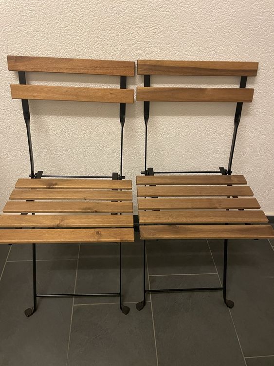 2 Ikea Garten/Balkonstühle Kaufen auf Ricardo