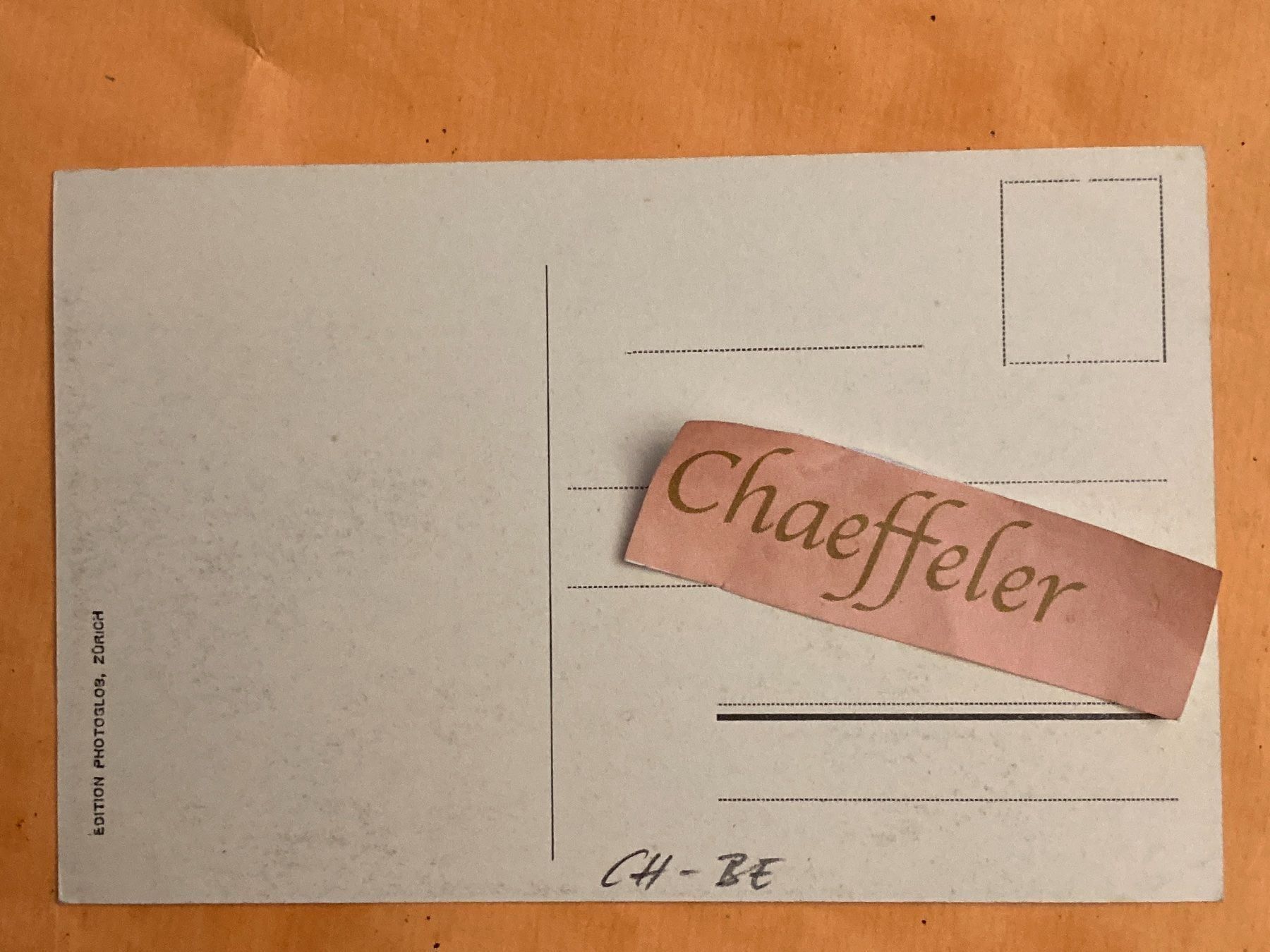 Cartes postales: M 9554 SPIEZ.  Blüemlisalp – D'occasion à Zürich par Chaeffeler 1