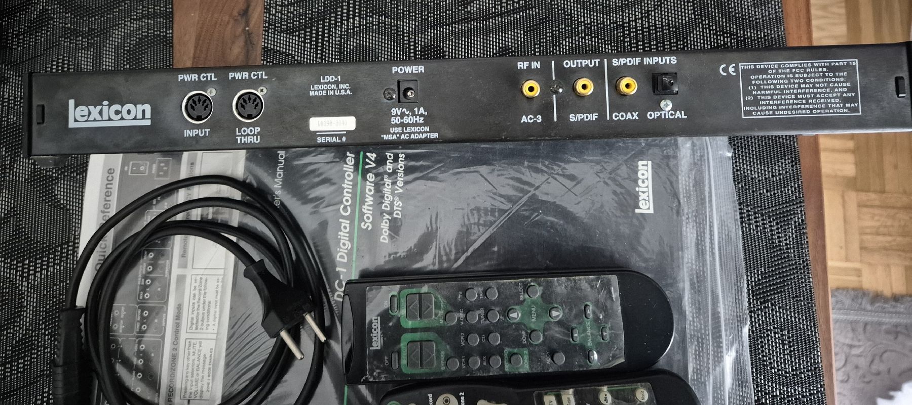 Lexicon Equalizzatori: Lexicon DC1 CP3+ THX EX, DTS, DOLBY DIGITAL, Modulator – Usato da Zürich venduto da Sunstar7 3