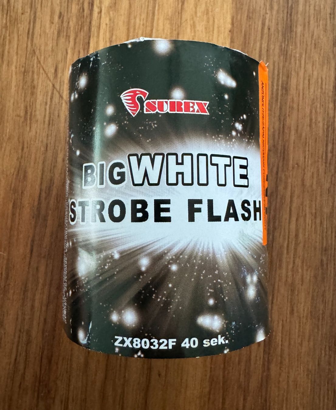 Flash: Feuerwerk, weisse Stroboskop Blitze – Nuovo e nell'imballaggio originale da Uhwiesen venduto da sepp357