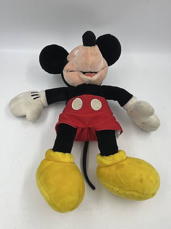 Figuren: Grande peluche Mickey Mouse 40 cm. Année 2000 – Gebraucht aus Genève von Eric1823 2