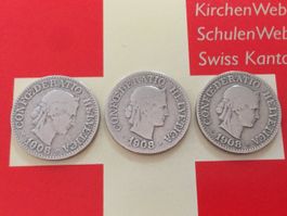 10 Rappen - TRIO 1908 s-ss, nur 2,0 Mio!