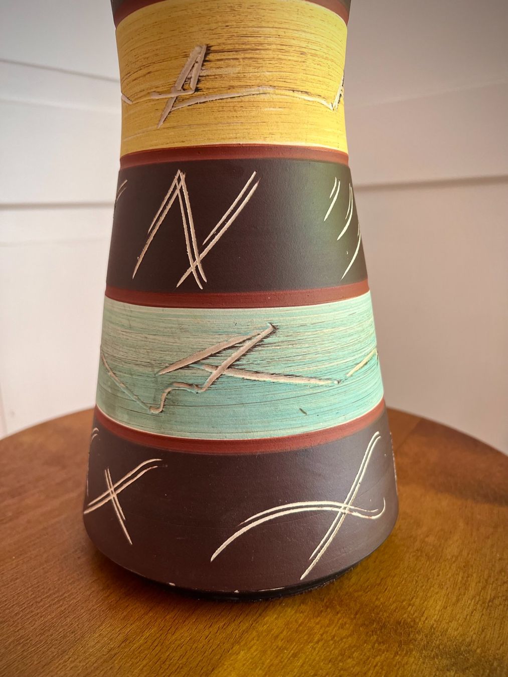Vasi & Recipienti: Grosse Mid‑Century Studio Keramik Vase – Usato da Männedorf venduto da MrAnderson 2