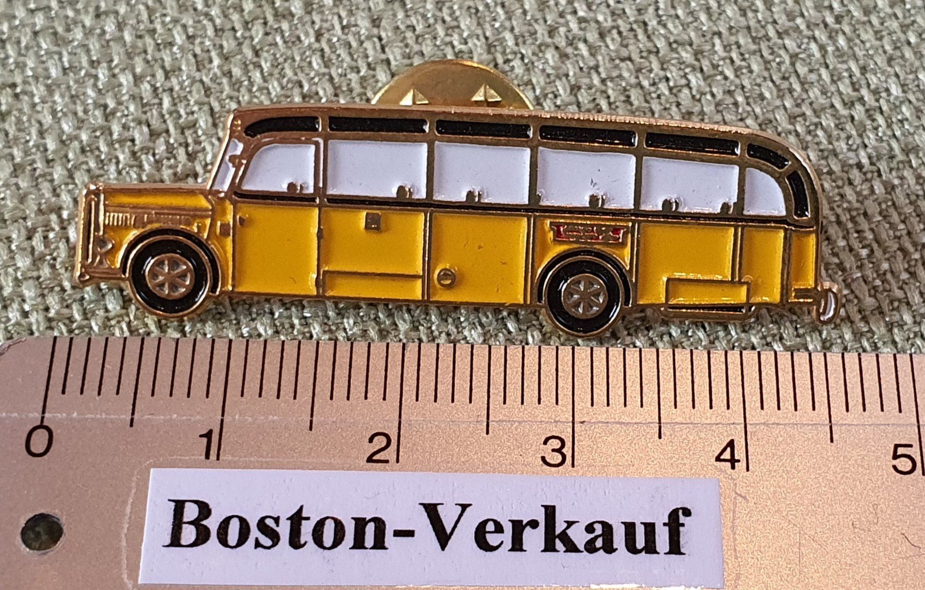 Placchette & Badge: A339 - Pin PTT Post Postauto Postbus Bus – Usato da Reinach BL venduto da Boston-Verkauf 1