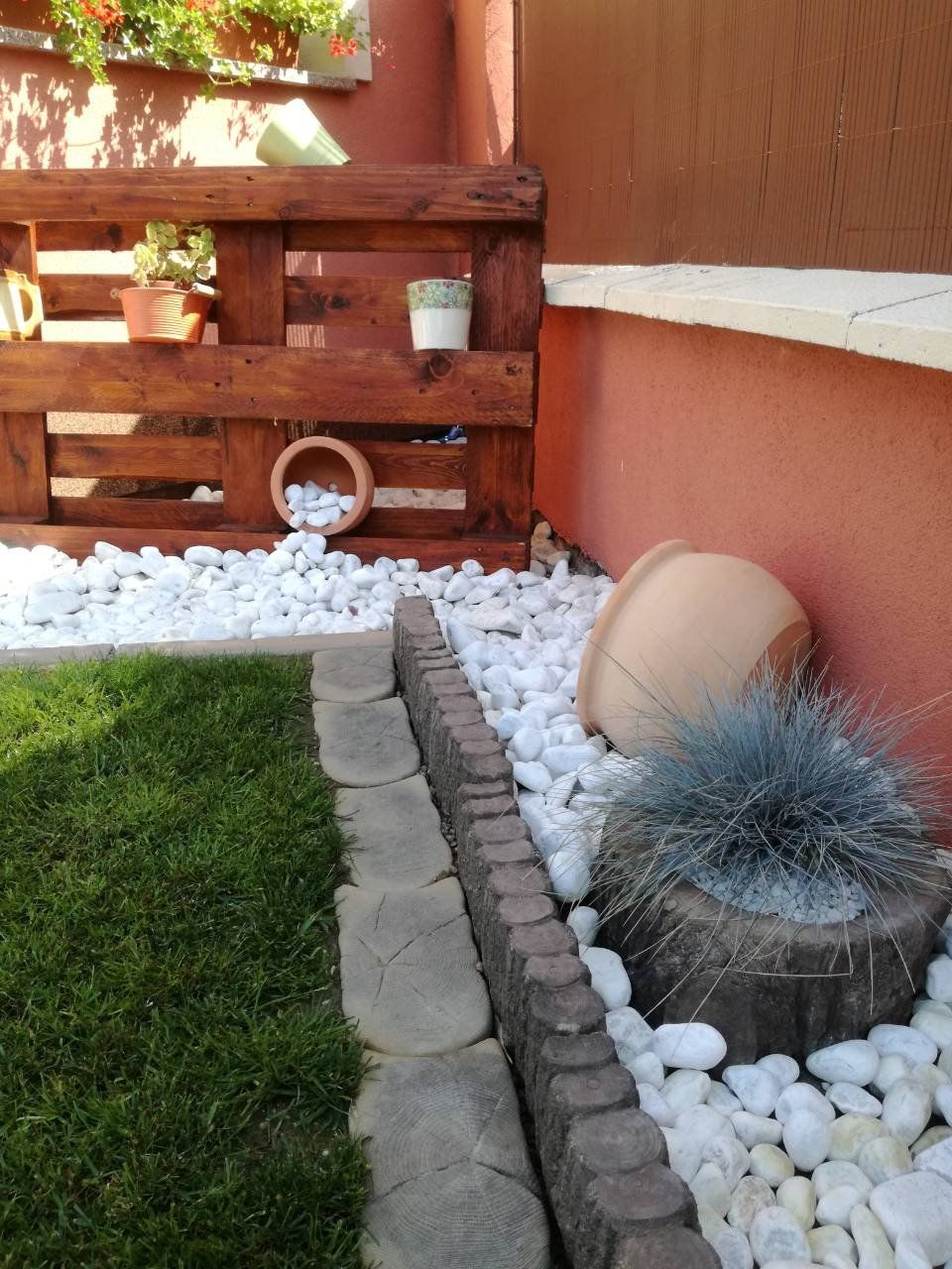 Bücher: Beton Palisade 25 mit Holzimitation – Neu (gemäss Beschreibung) aus Herbetswil von AHA-Garten 6