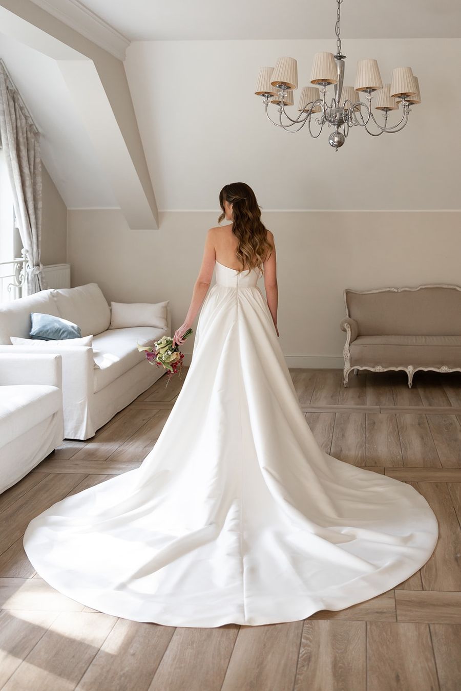 Kleider: Couture Brautkleid | Kathedralschleppe | Gr. 36 – Gebraucht aus Oberrieden von zuz_2y92 4