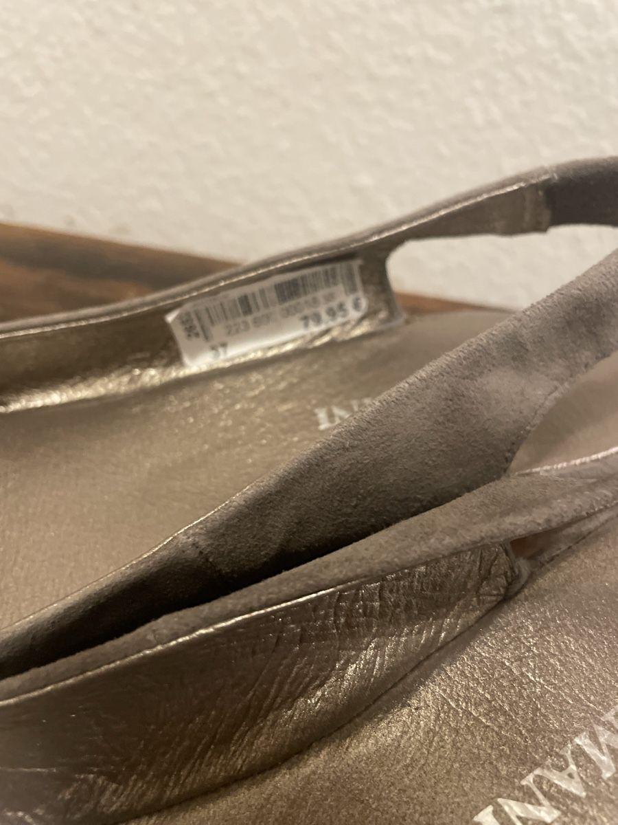 Lazamani Damenschuhe: Ledersandalen Lazamani – Neu (gemäss Beschreibung) aus Horn von Jronimo 5