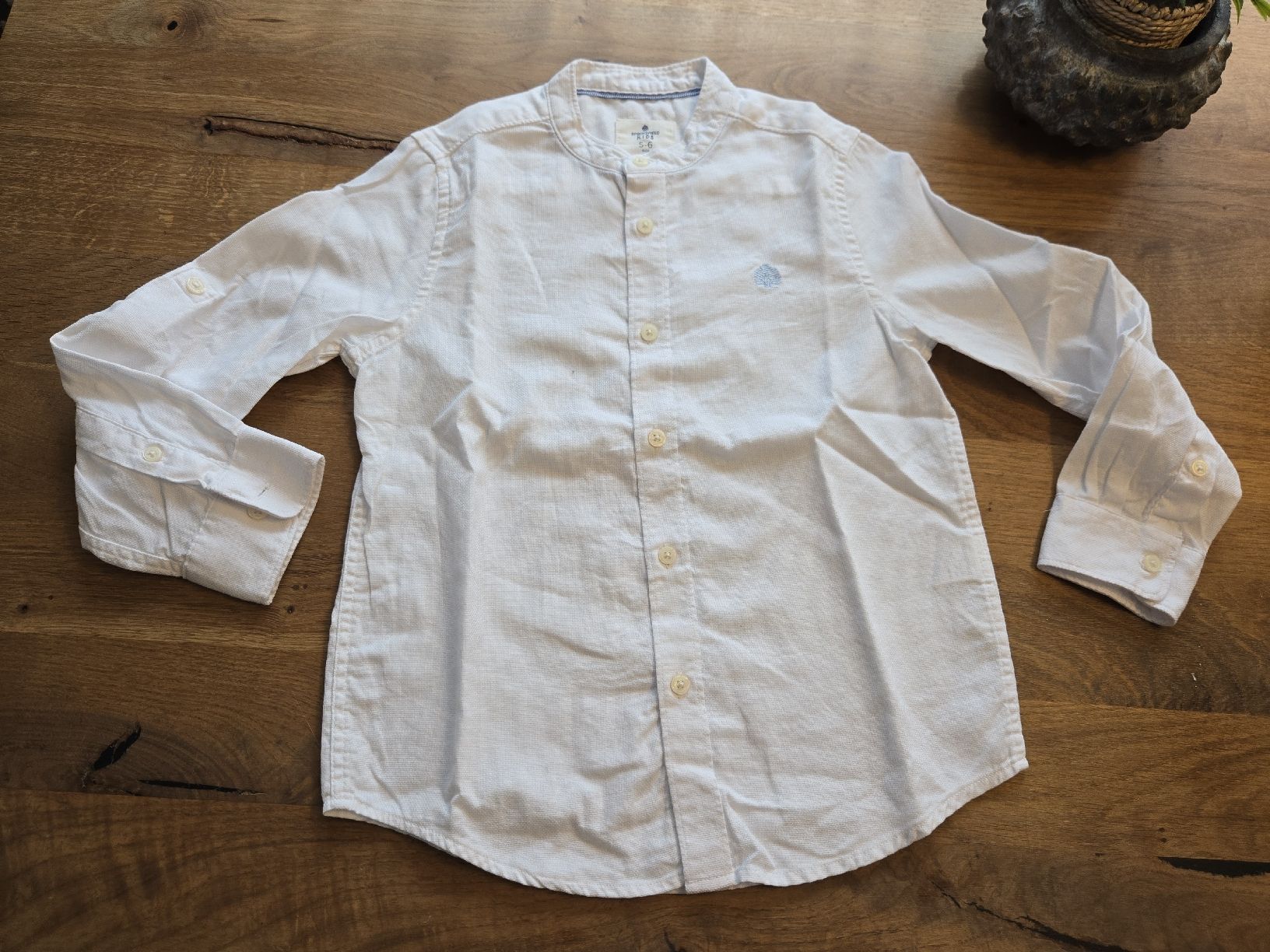 Camicie, T-shirt & Polo: Springfield Hemd weiss Junge 116 (NEU)  – Nuovo (secondo la descrizione) da Beckenried venduto da purple-bubbles