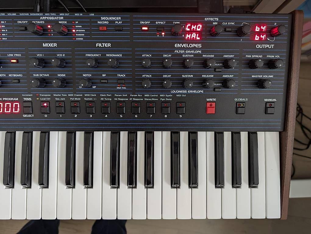 Strumenti musicali: MINT Sequential Oberheim OB-6 Synthesizer – Usato da Uitikon Waldegg venduto da fastolf 2