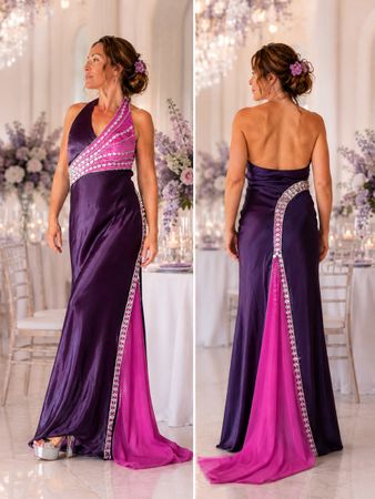 ✨ Elegantes Abendkleid / Festkleid XS – Hochzeit, Gala, Ball
