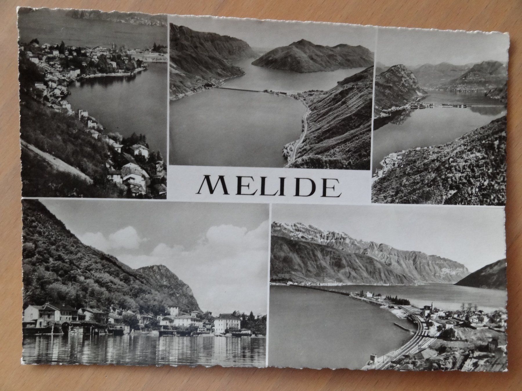 Cartes postales: Melide -TI -1951 – D'occasion à St Léonard par Riglin