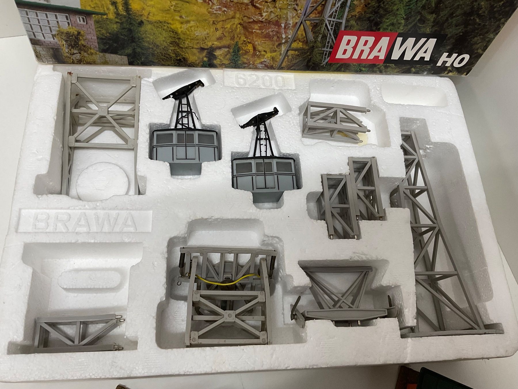 Brawa Modellini di ferrovie: Brawa Set 6200, Unkomplett, mit zwei Stationen, Bespielt – Usato da Chur venduto da Chur75 2