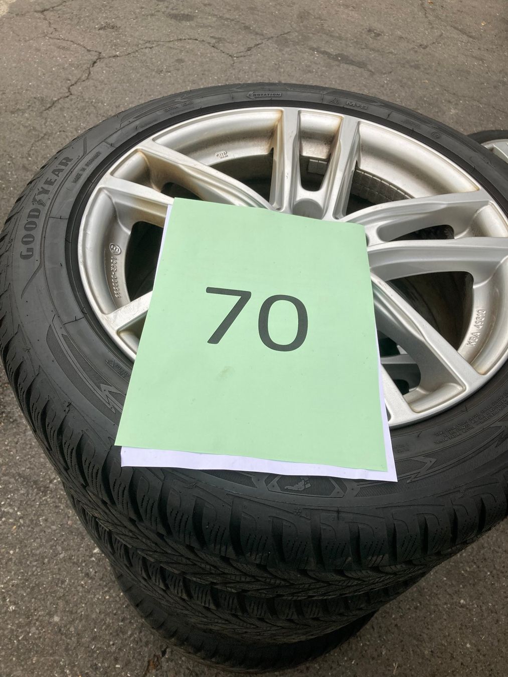 BMW Pneumatici & Ruote complete: BMW 320 Winterräder 225/50R17 – Usato da Cham venduto da WB2223 8