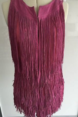 Fransenweste Gil Santucci Pink