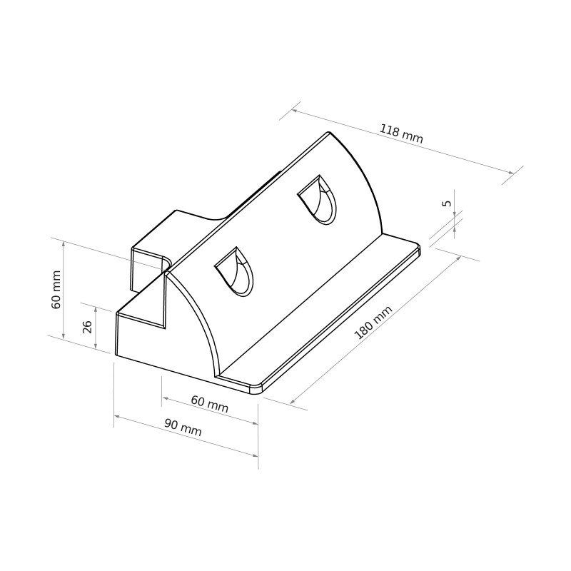 Dispositivi a energia solare: Montagesatz Solarpanel mit 4 Ecken & 2 Mittelabstützungen – Nuovo e nell'imballaggio originale da Zollikerberg venduto da Cmmoser 2