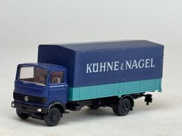 VE1- Herpa Mercedes Pritschen LKW Kühne und Nagel