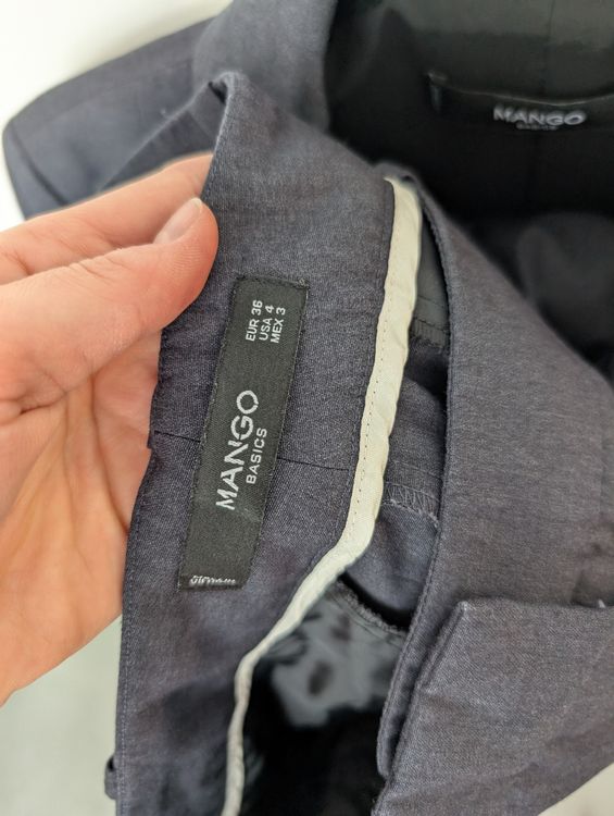 Mango Ensembles & Tailleurs: Mango Kostüm Hose und Blazer, anthrazit, Gr. 36 – D'occasion à Arch par Jessline 3
