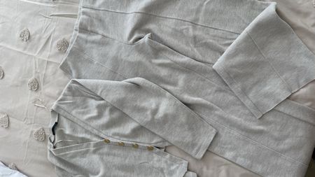 Ensemble deux pièces Zara beige taille S