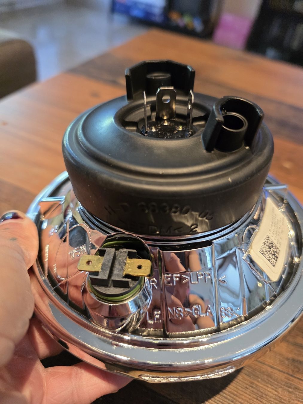 Harley-Davidson Fari: Harley Davidson Scheinwerfer Glas H4 neuwertig – Nuovo (secondo la descrizione) da Solothurn venduto da nat_8yg2 4
