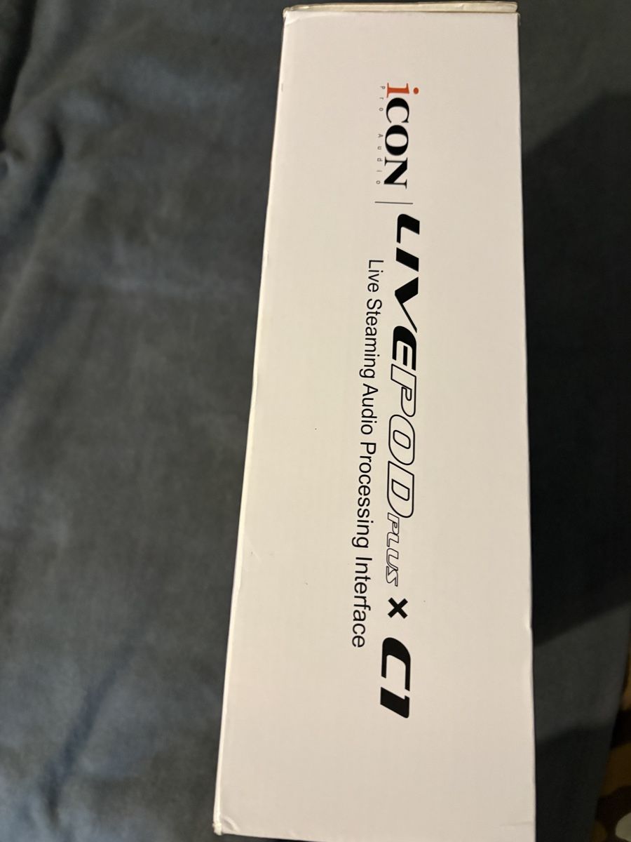 Microfoni: iCon LivePod Plus + C1 Box Set Streaming Interface neu ovp – Nuovo e nell'imballaggio originale da Heimberg venduto da Mondlicht26 1