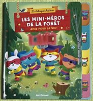 Livre pour enfants "Les mini-héros de la forêt" Auzou