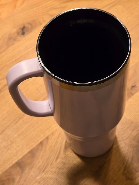 Tassen: Thermobecher mit Griff 1,2 Liter, rosa – Gebraucht aus Urtenen-Schönbühl von sandrabern01 2