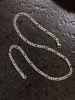 Edelstahl Halskette Figarokette Schmuck Kette