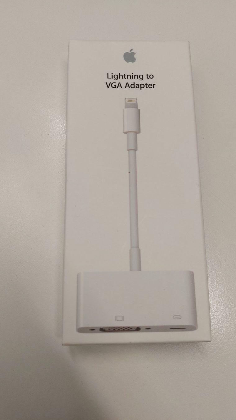 Apple Unità & Adattatore: Apple Lightning auf VGA Adapter – Nuovo e nell'imballaggio originale da Hellbühl venduto da 30R_R30