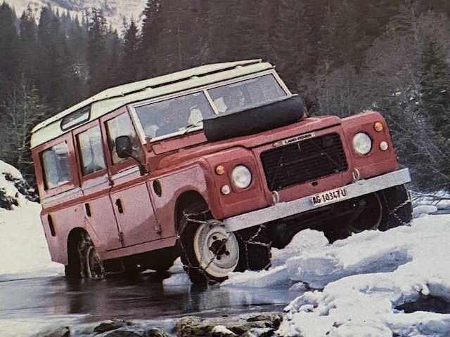 LAND ROVER 109 V8 Prospekt 1979 brochure British Leyland CH (Gebraucht ...