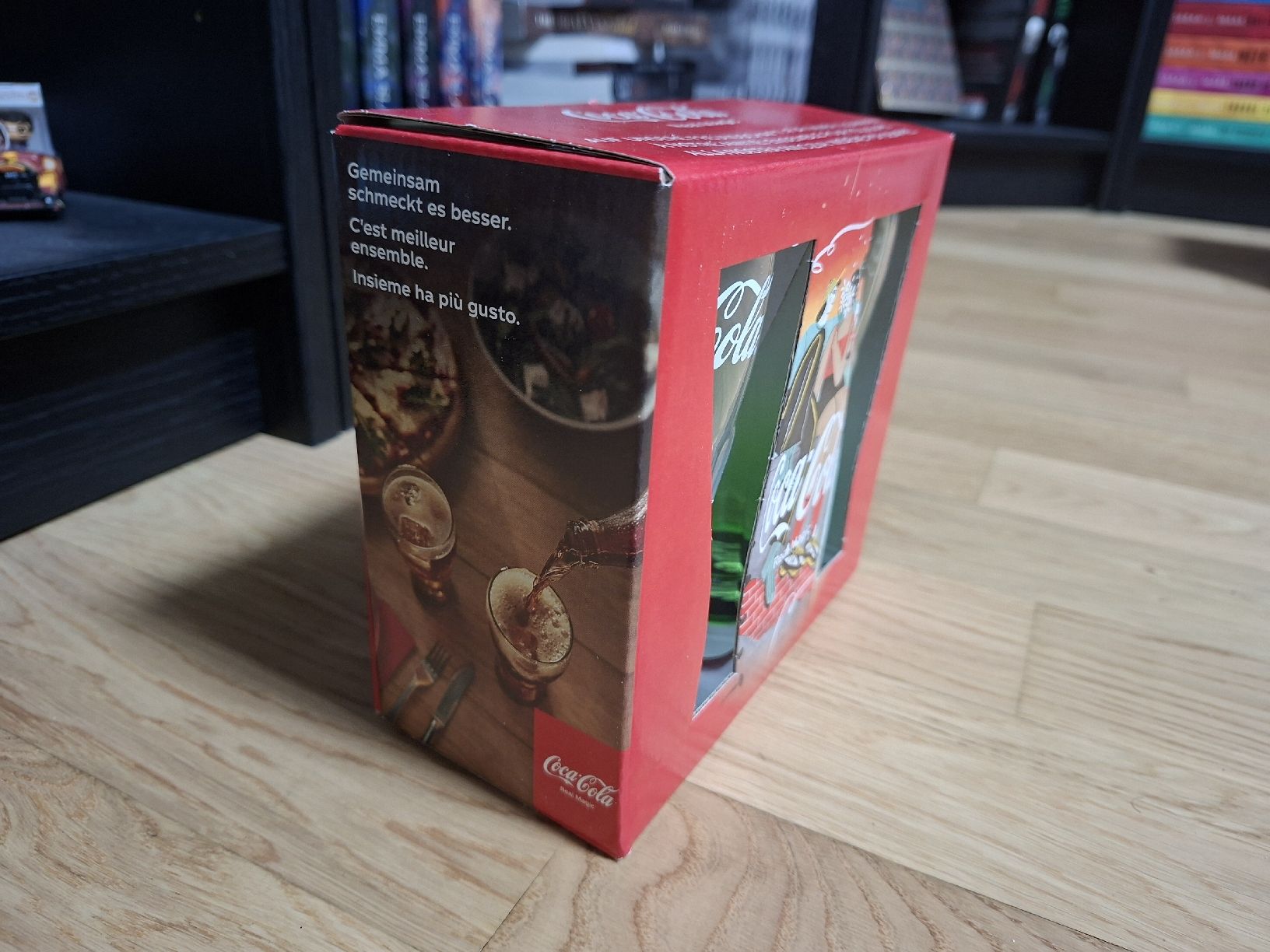 Coca-Cola Bicchieri: Set Coca-Cola Gläser, NEU! – Nuovo e nell'imballaggio originale da Baar venduto da RDNA 3