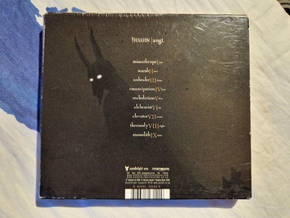 CD: Ihsahn – angL - Vergriffen - c – Usato da Brittnau venduto da Zibu 1