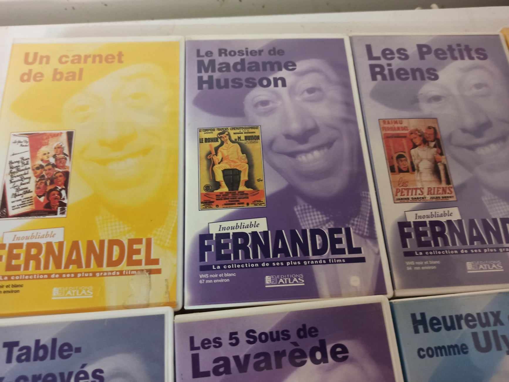 Tutti i VHS: 17 X VHS  Fernandel – Usato da La Chaux-de-Fonds venduto da Emmaus2300CDF 6