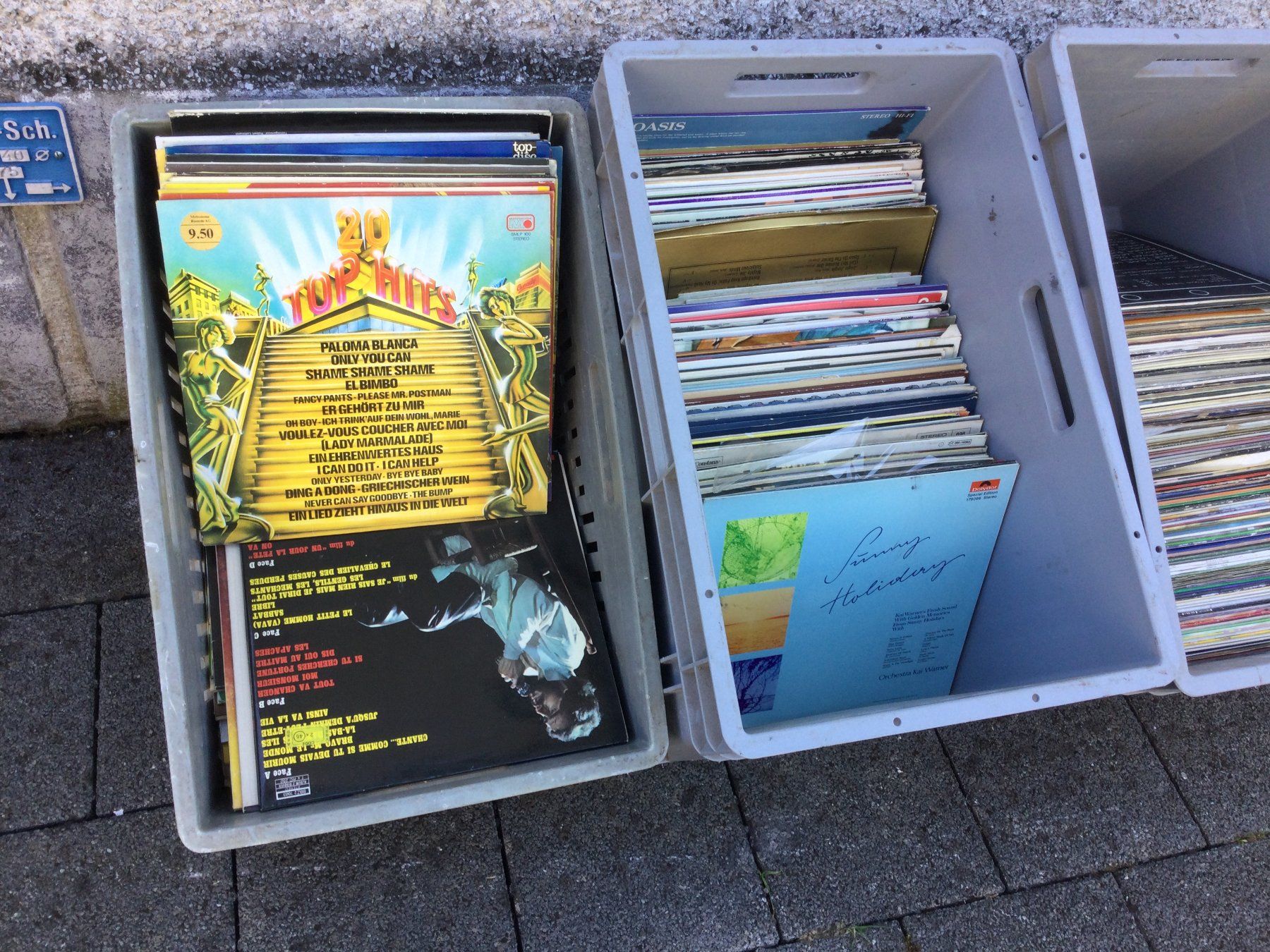 Dischi in vinile: Grosser Posten gebrauchte Schallplatten und Singles – Usato da Wangen SZ venduto da kuriosum12 4