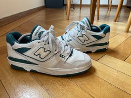 New Balance 550 verdi e bianche uomo taglia 42.5