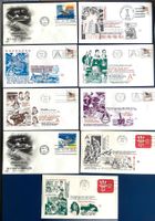 1980 - 81 USA - Div.Space FDC Briefe / Shuttle- Columbia